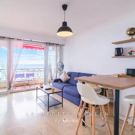 La Mediterraneen ~ Plage ~ Balcon ~ Vue Sur La Mer * 로퀴에브륀캡마르탱